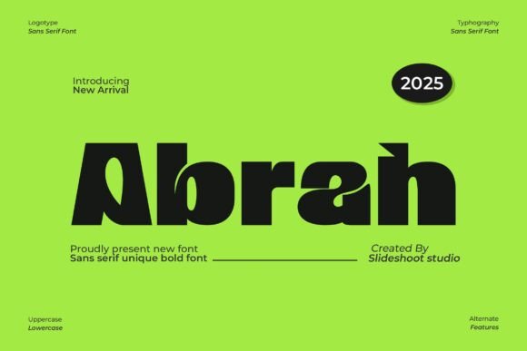 Abrah: A Modern Sans Serif with Warmth and Character