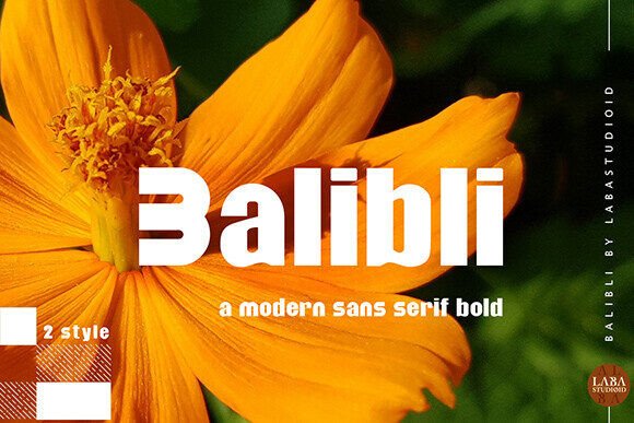 Balibli: A Strong, Modern Sans Serif Font for Your Brand