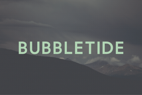 Bubbletide: A Modern Sans Serif Font Built for Scroll-Stopping Marketing