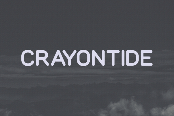 Crayontide: A Bold Sans Serif Font for Digital Impact