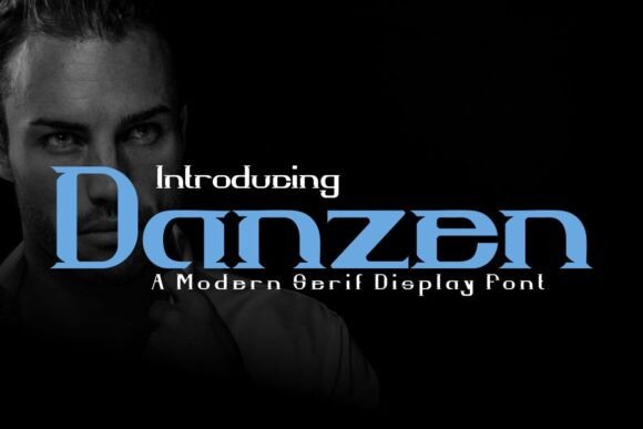 Danzen: A Futuristic Serif for Editorial Confidence