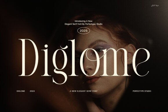 Diglome: A Sophisticated Serif Font for Campaign Headlines & Brand Moments