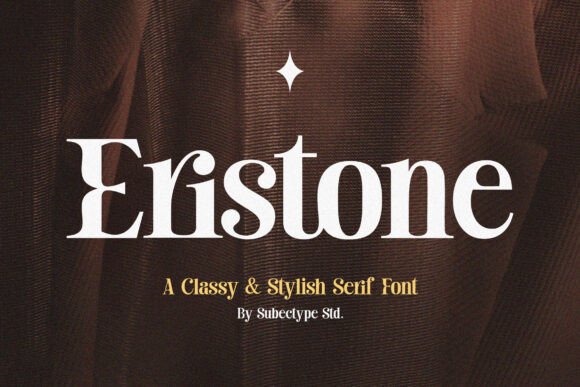 Eristone: A Timeless Serif Font for Elegant Web Design