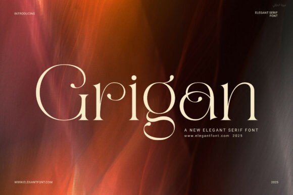 Grigan: A Refined Serif Font for Modern Digital Brands