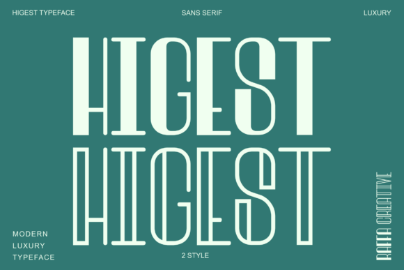 Higest Font: A Modern Sans Serif with Quiet Confidence
