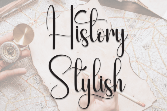 History Stylish: A Handwritten Script Font That Fits Real Campaigns