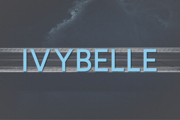 Ivybelle: A Clean, Confident Sans Serif for Small Business Branding