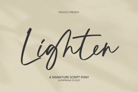 Lighten: A Chic Handwritten Script Font for Scroll-Stopping Brand Content