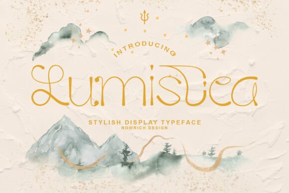 Lumistica: A Refined Script Amp Font for Digital Branding