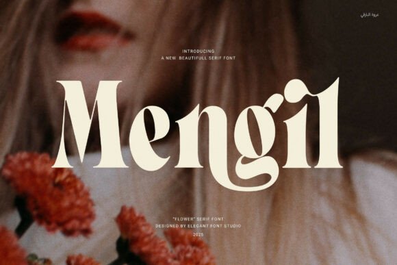 Mengil: A Clean Serif Font for Modern Branding