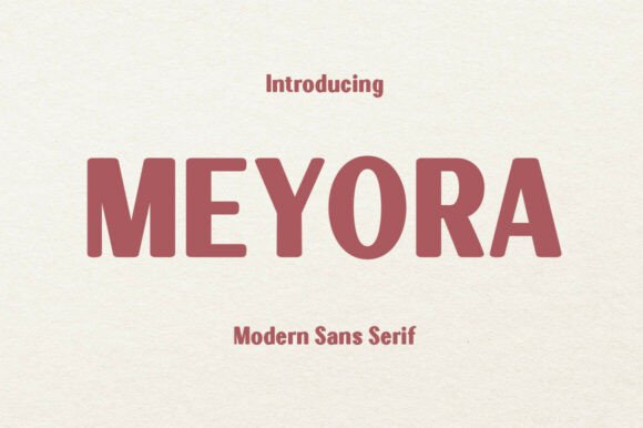 Meyora Condensed: A Bold, Clear Sans Serif for Campaign Headlines