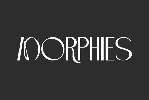 Morphies: A Clean, Modern Sans Serif Display Font