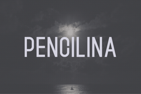 Pencilina: A Bold Sans Serif Font for Handmade Brands