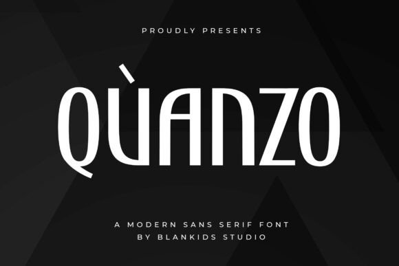 Quanzo: A Modern Sans Serif Font for Campaign Clarity