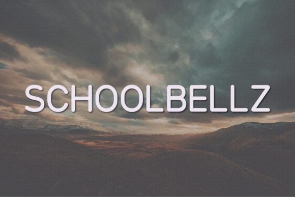 Schoolbellz: A Bold, Clean Sans Serif for Impactful Branding