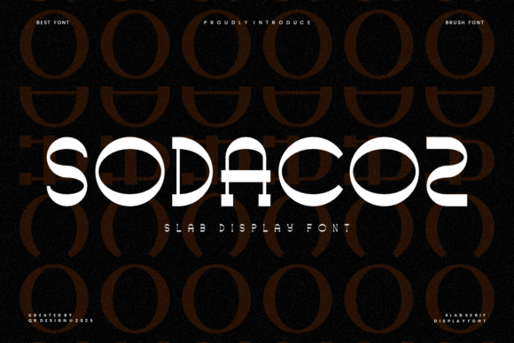 Sodacoz: A Bold Slab Serif Font for Scroll-Stopping Brand Content