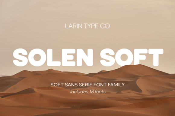 Solen Soft: A Modern Sans Serif Font for Polished Branding
