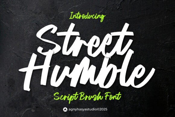 Street Humble: A Bold, Friendly Script Font for Real Small Business Branding