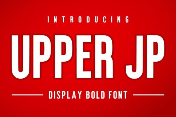 Upper Jp: The Display Font That Makes Your Headlines Feel Human