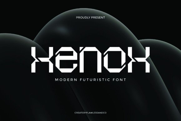 Xenox: A Modern Sans Serif Font for Handmade Creators